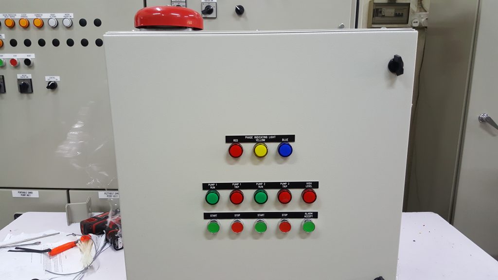 Direct Online DOL Motor Starter Panel Malaysia - Front