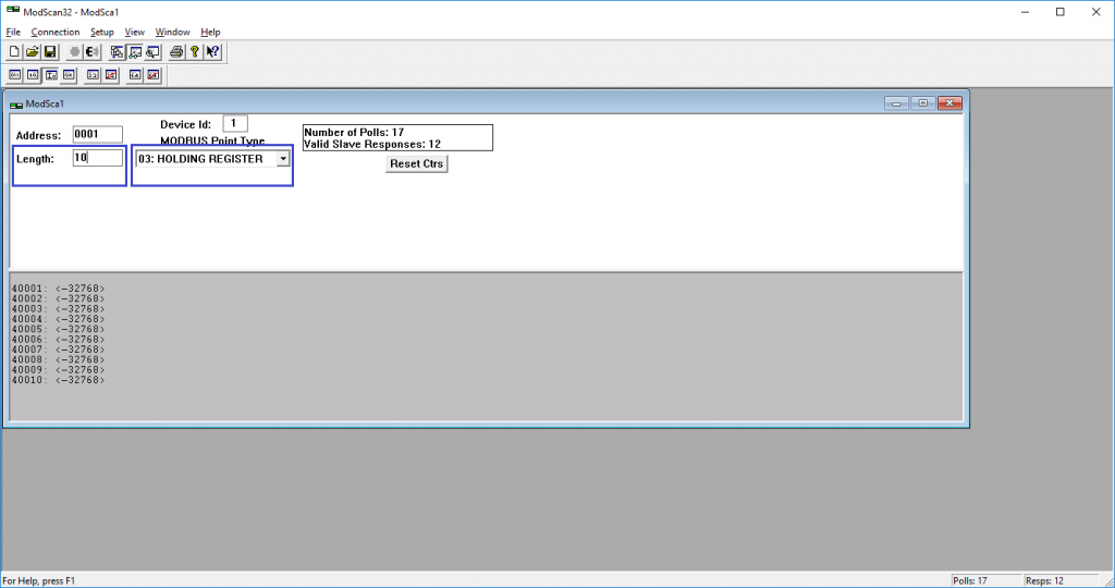Modscan32 Config1