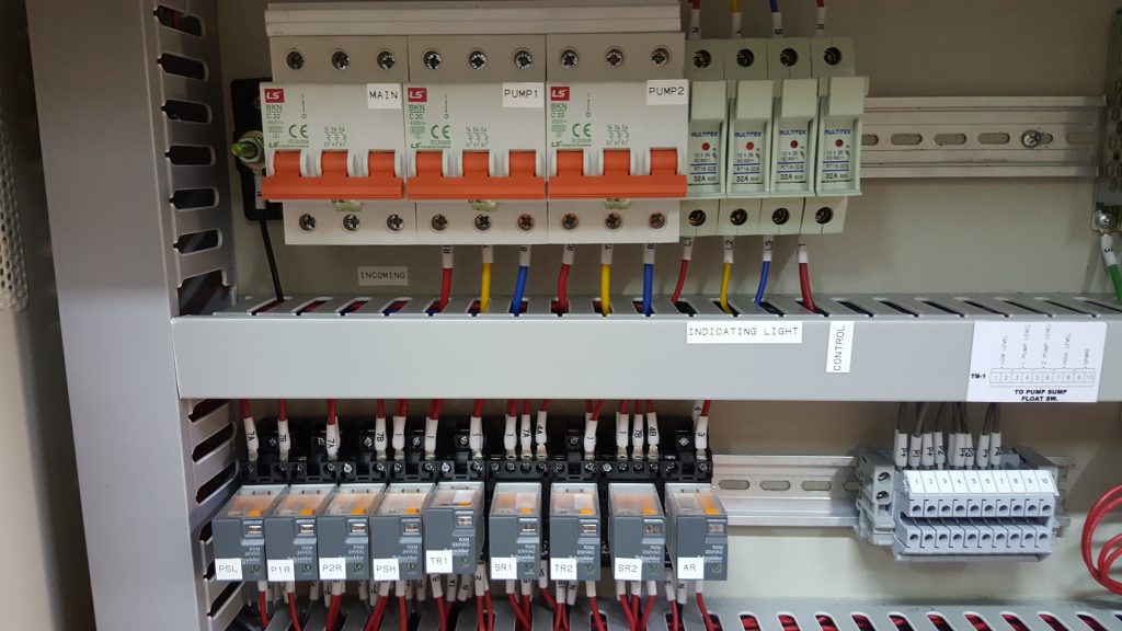Star-Delta Motor Starter Panel Control