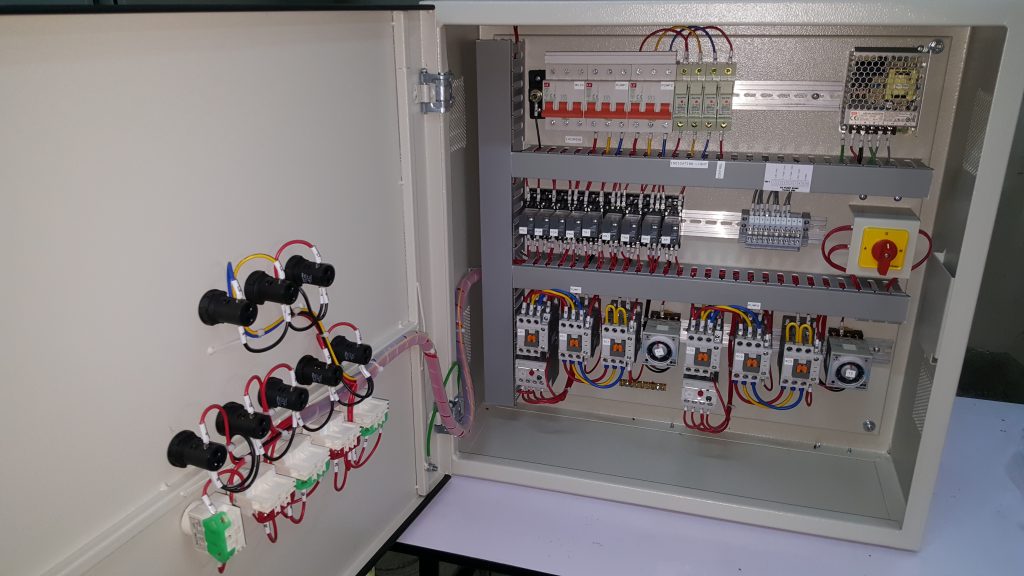 Star-Delta Motor Starter Panel Malaysia - Inside